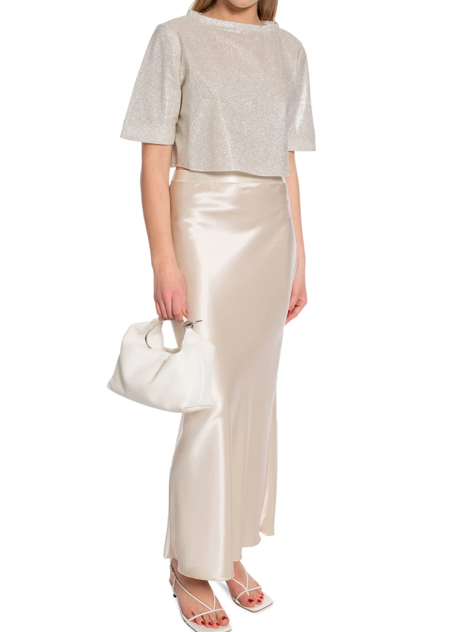 Ahlvar Gallery Topp Lola Cropped Cream^ Toppar