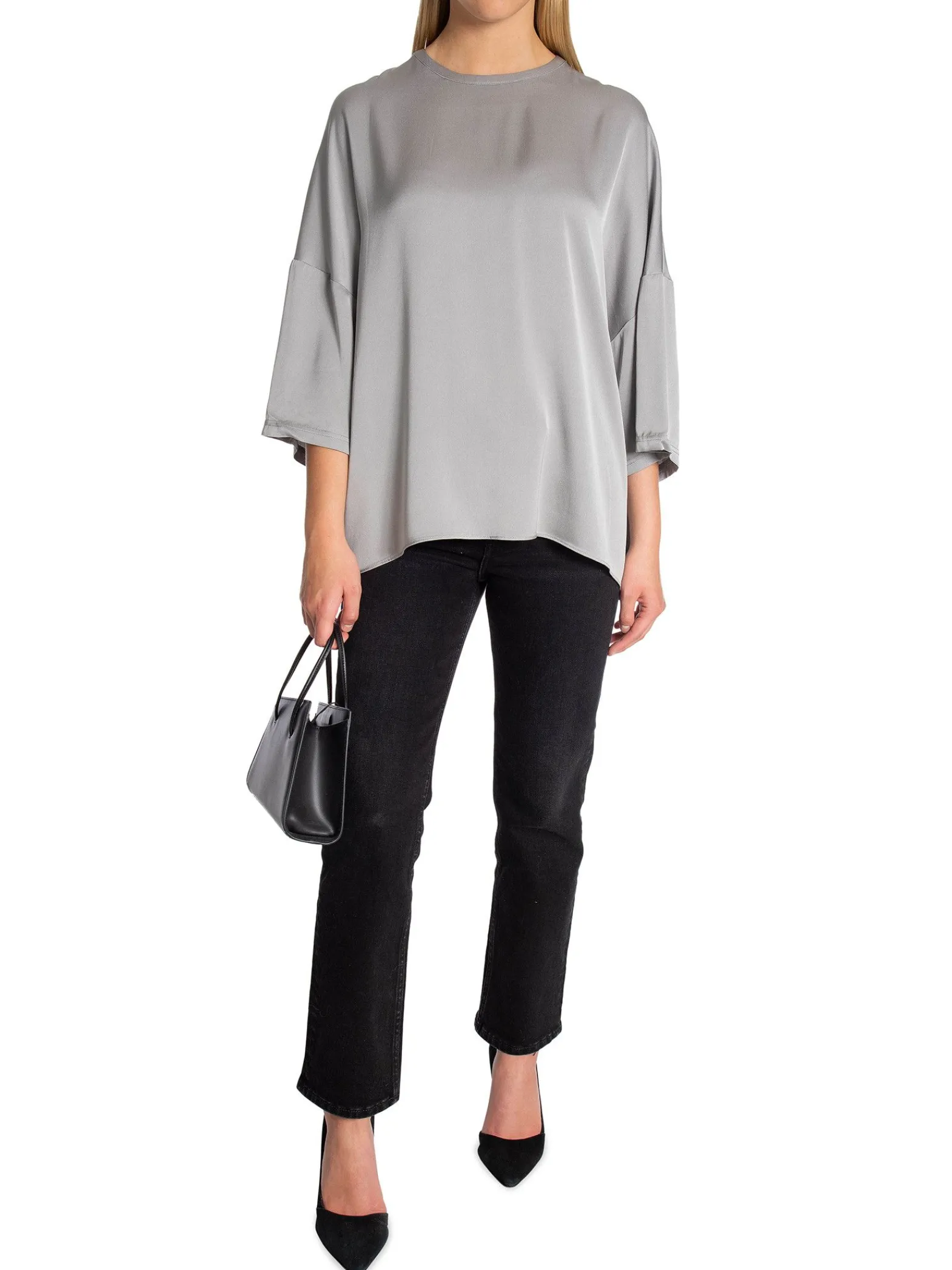 Ahlvar Gallery Topp Thess Silk Silver^ Toppar