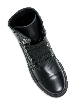 Alohas Boots Can Can Braided Black^ Boots