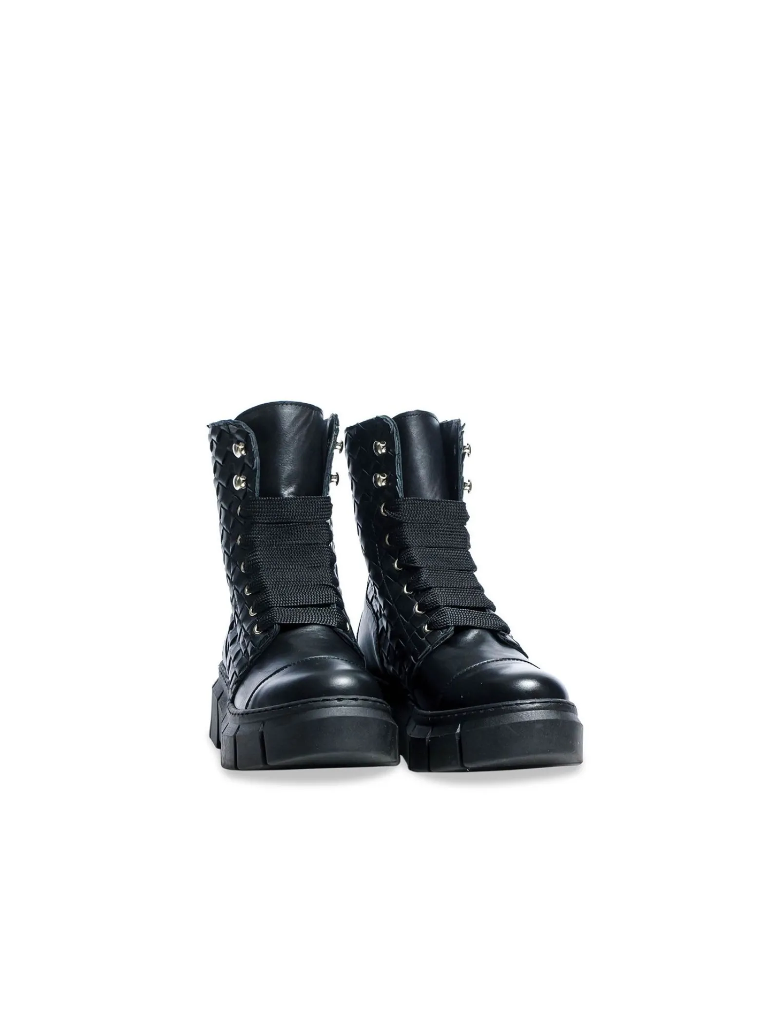 Alohas Boots Can Can Braided Black^ Boots