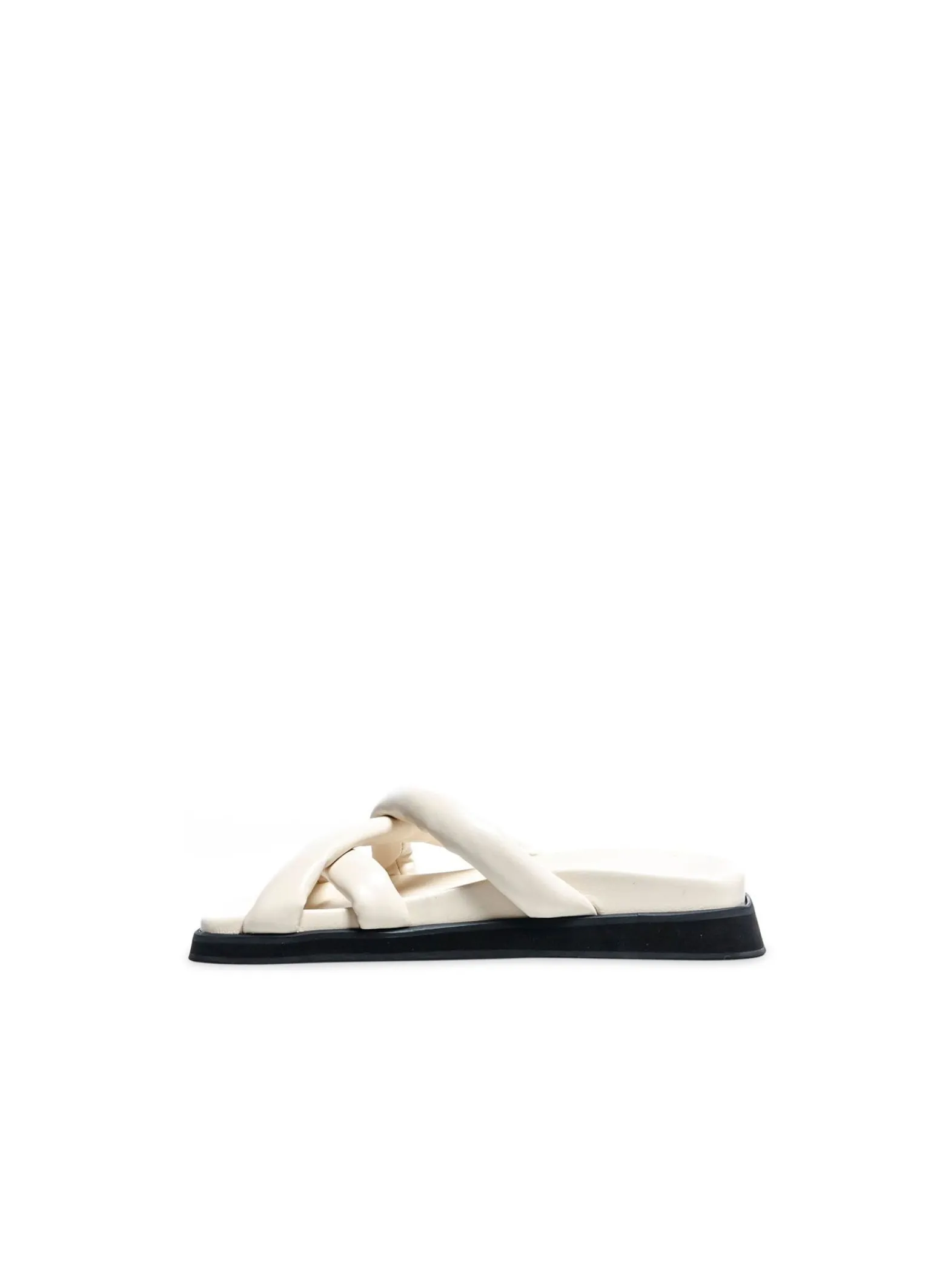 Alohas Sandal Slip-On Cross Ivory^ Sandaler