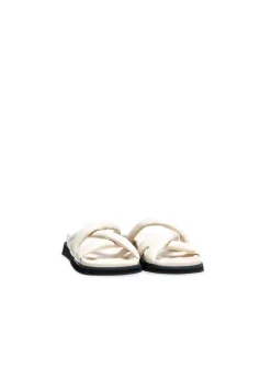 Alohas Sandal Slip-On Cross Ivory^ Sandaler