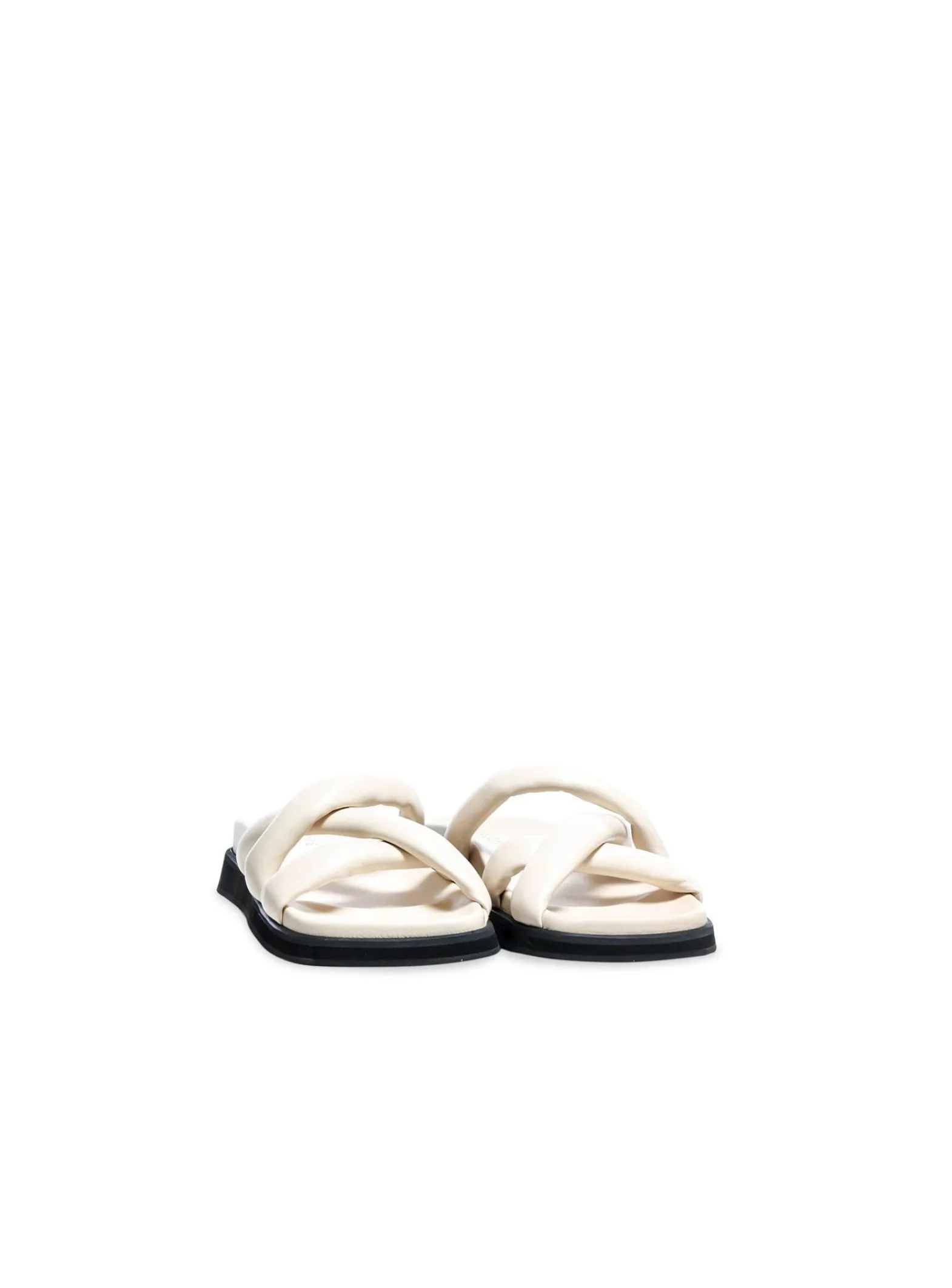 Alohas Sandal Slip-On Cross Ivory^ Sandaler