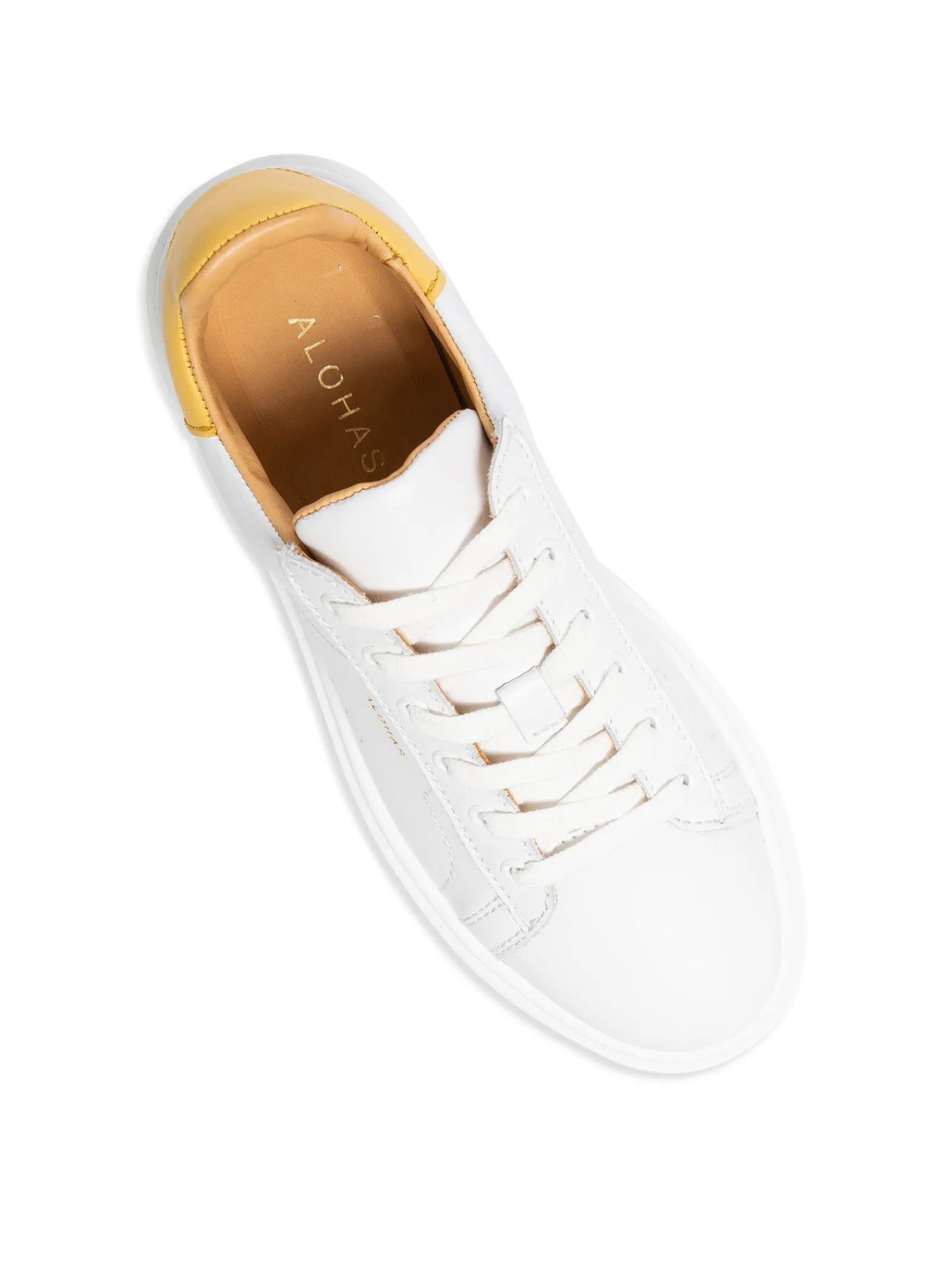Alohas Sneaker Bright White Mellow Yellow^ Sneakers