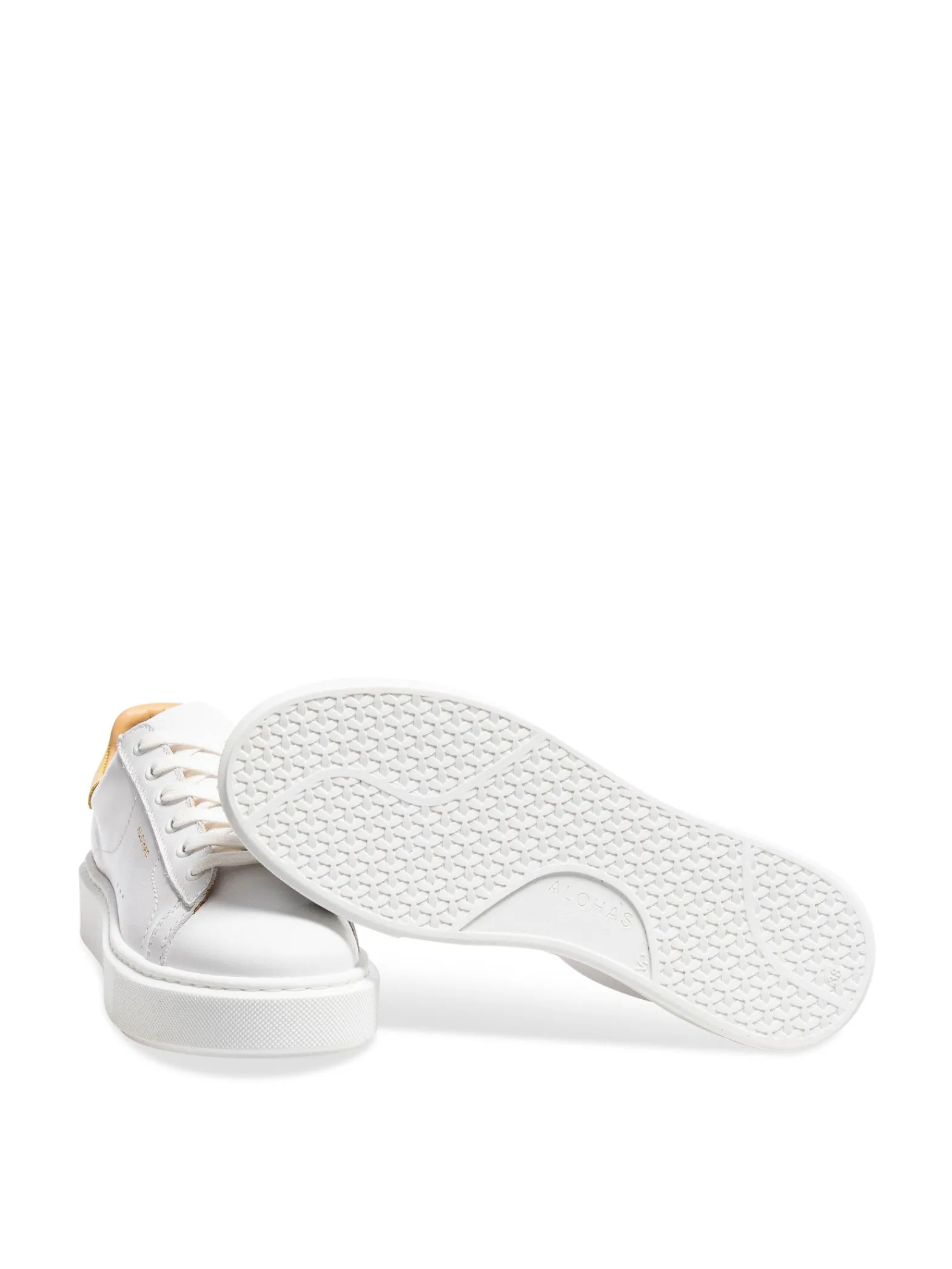 Alohas Sneaker Bright White Mellow Yellow^ Sneakers