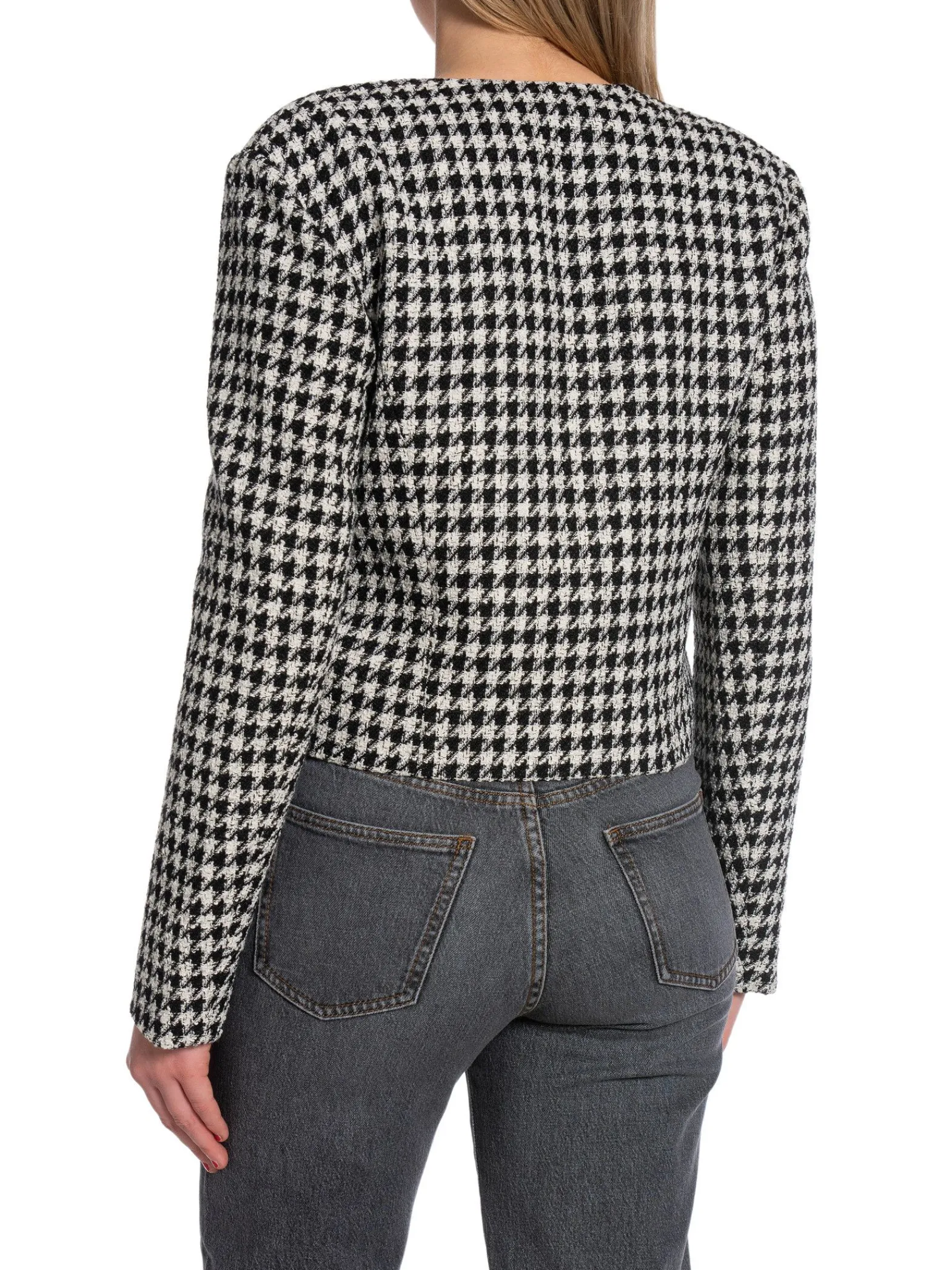 Anine Bing Jacka Cara Cream And Black Houndstooth^ Jackor & Kappor