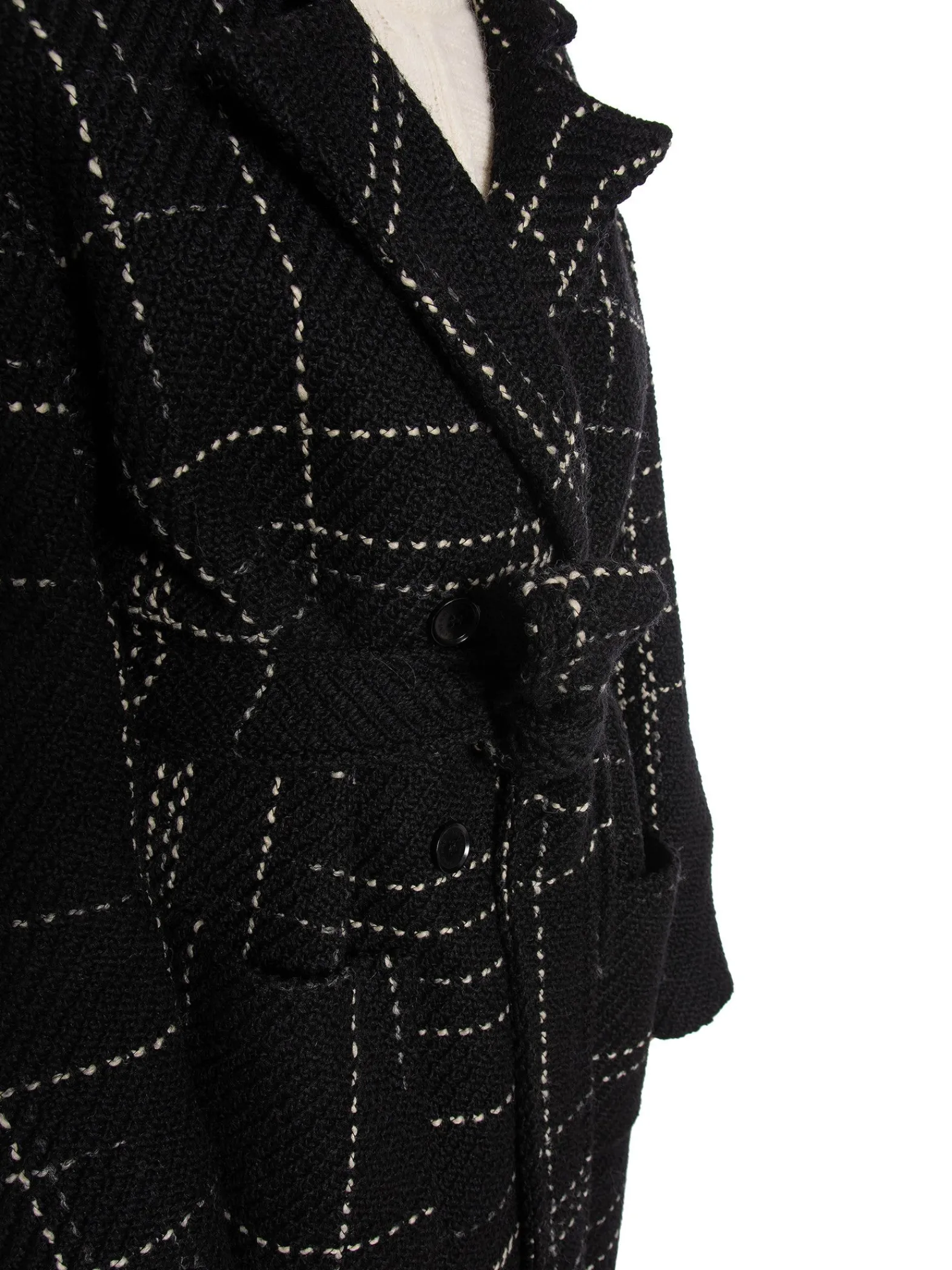 Anine Bing Kappa Norma Black Plaid^ Jackor & Kappor