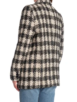 Anine Bing Kavaj Diana Tan And Black Plaid^ Kavajer