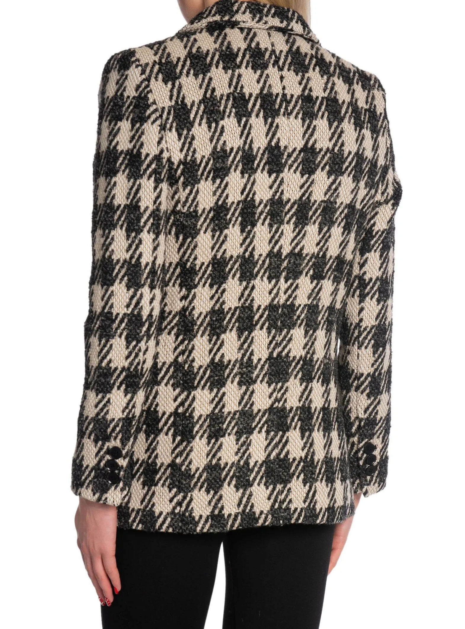 Anine Bing Kavaj Diana Tan And Black Plaid^ Kavajer