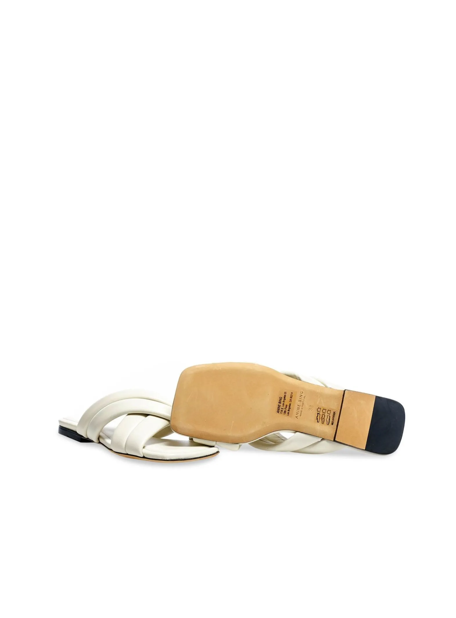 Anine Bing Sandal Eve Ivory^ Sandaler