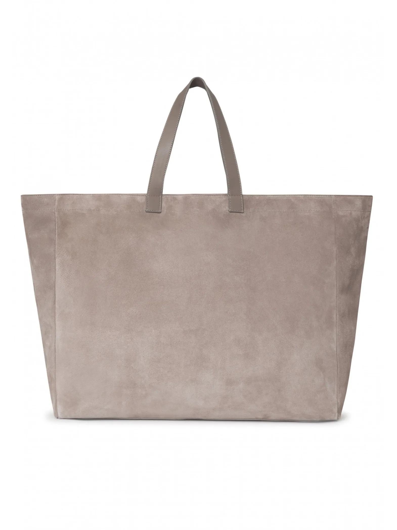 Anine Bing Totebag Rio Taupe Suede^ Axelremsväskor