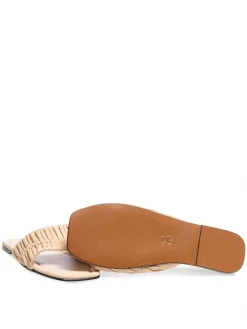 ATP Atelier Sandaler Casoria Nappa Plisse Limestone^ Sandaler