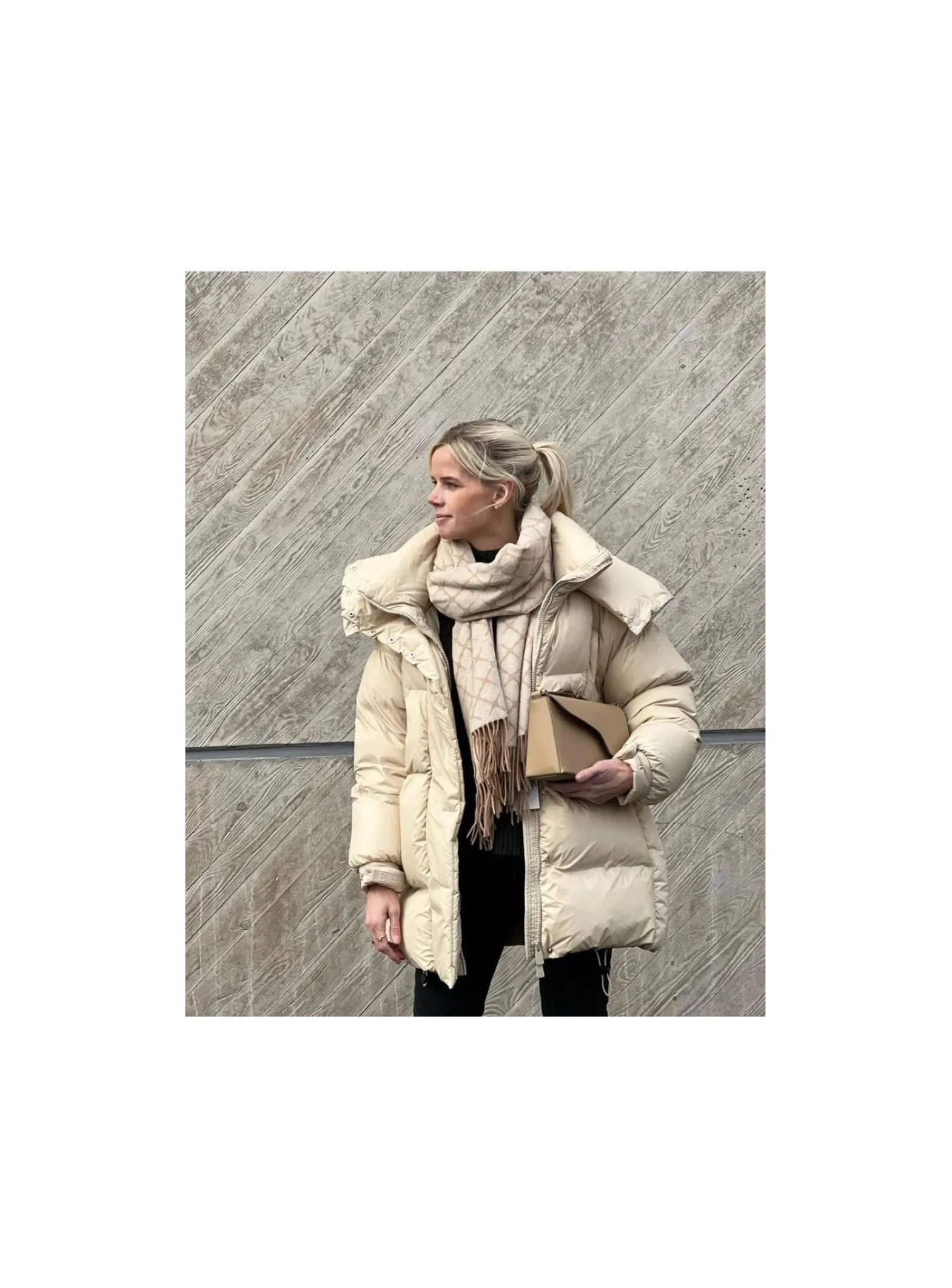Bacon Dunjacka Puffa Ring Superwalt Cream^ Jackor & Kappor
