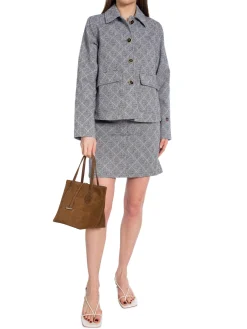 Busnel Kjol Bambi Denim Logo^ Kjolar