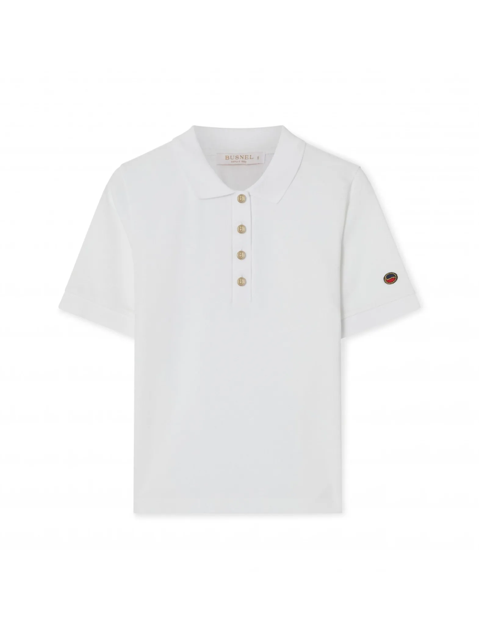 Busnel Topp Vivianne Solid White^ Toppar