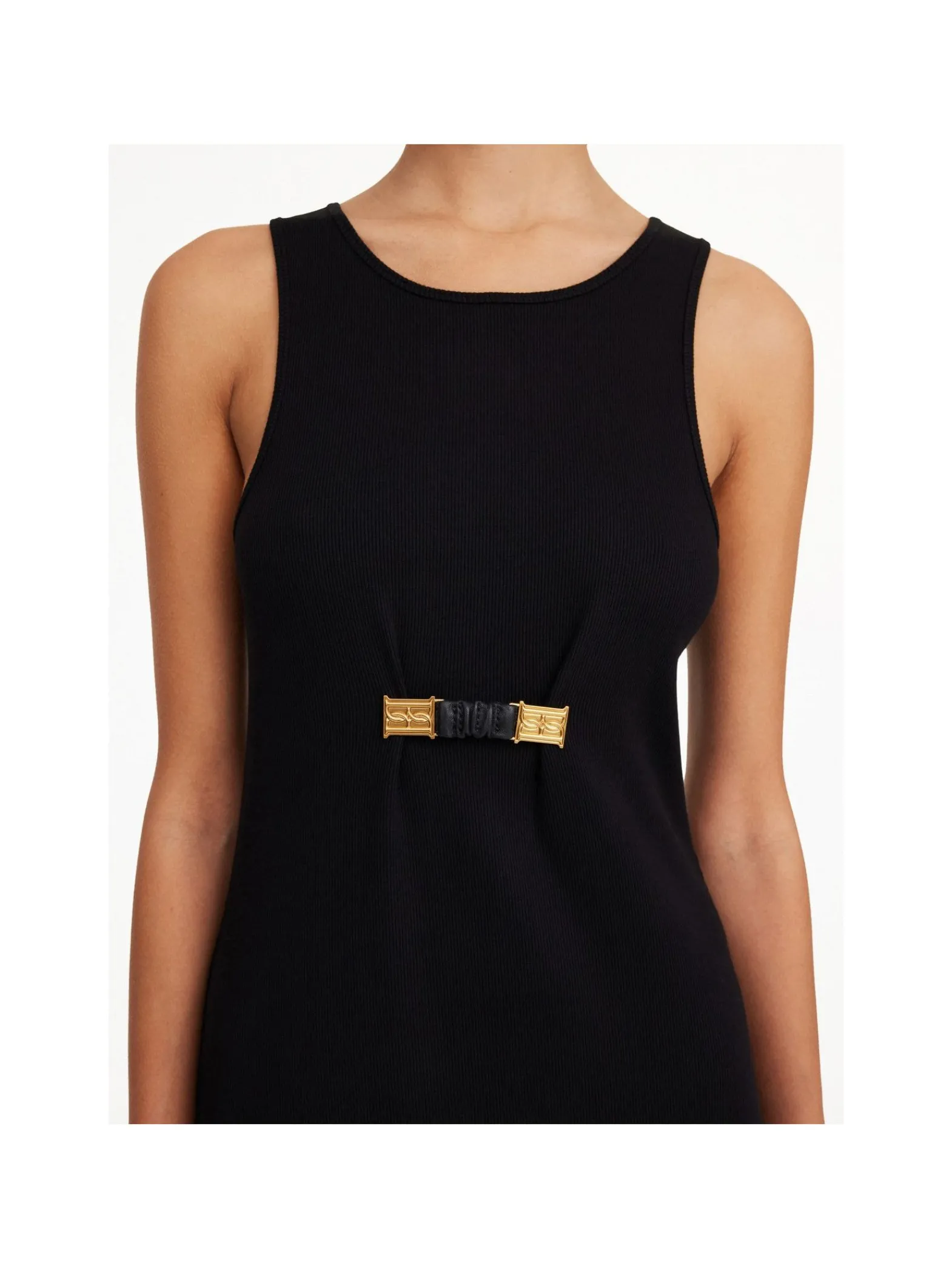By Malene Birger Leather Cuff Jummis Black^ Skärp