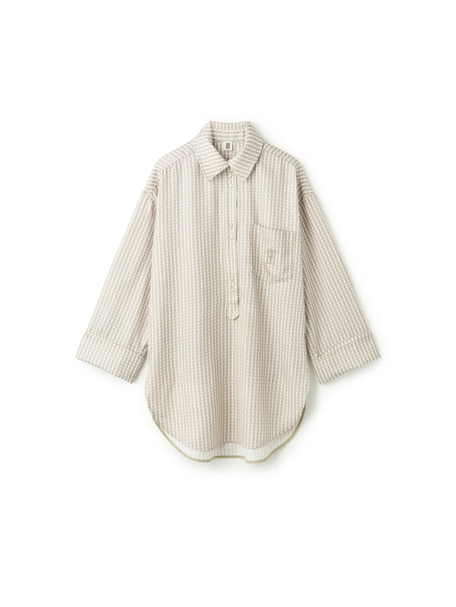 By Malene Birger Skjorta Maye Off White Monogram^ Skjortor