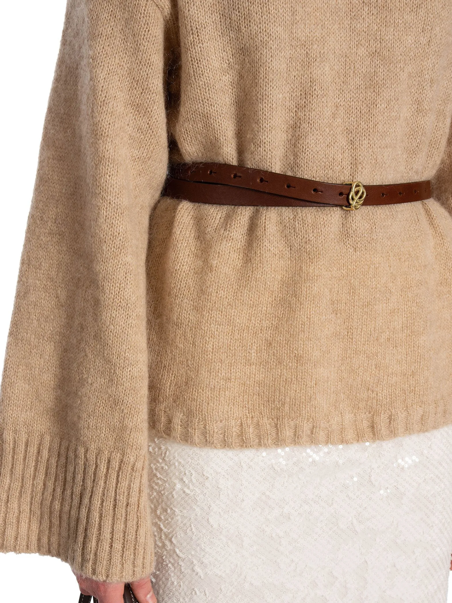 By Malene Birger Skärp Ouma Dark Brown^ Skärp