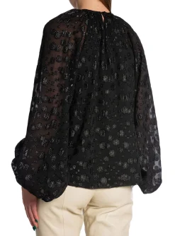 Malina By Blus Giordana Black Metallic^ Blusar