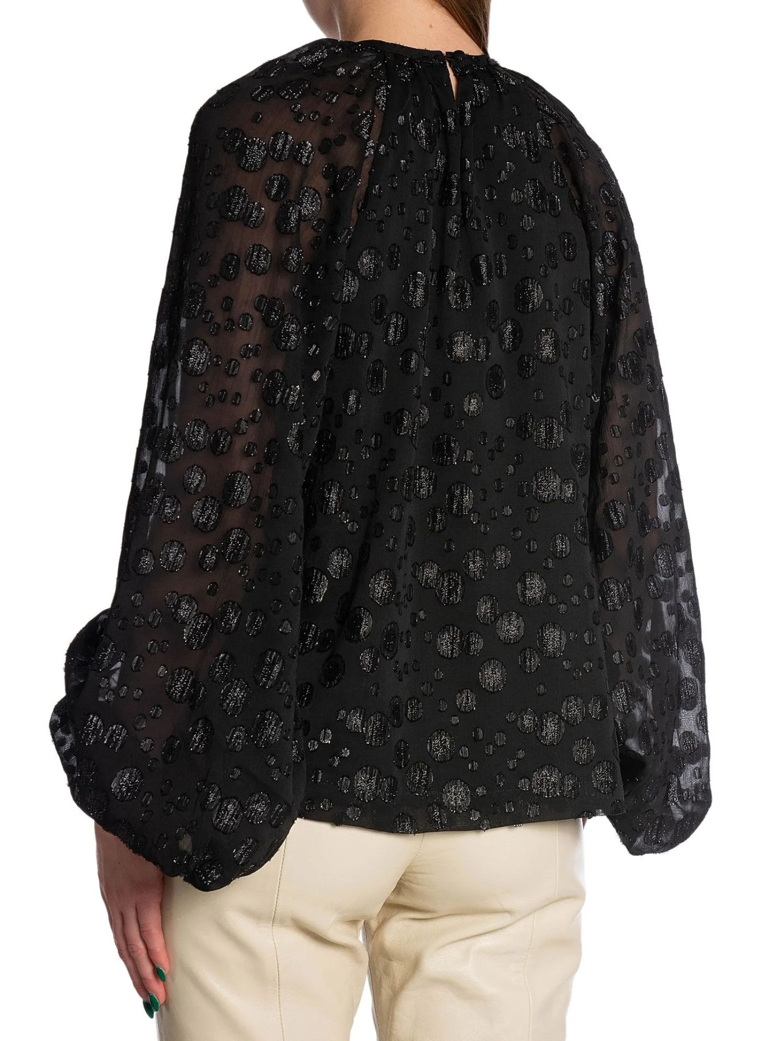 Malina By Blus Giordana Black Metallic^ Blusar