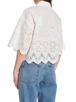 Malina By Skjortabibi Short Sleeve White^ Skjortor