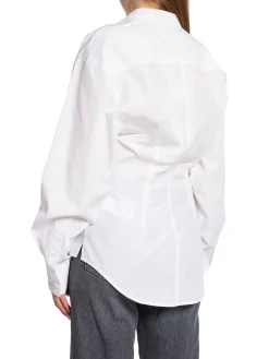 Calvin Klein Blus Cotton Wrap Bright White^ Blusar