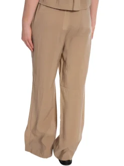 Calvin Klein Byxa Textured Wide Leg Dune^ Byxor