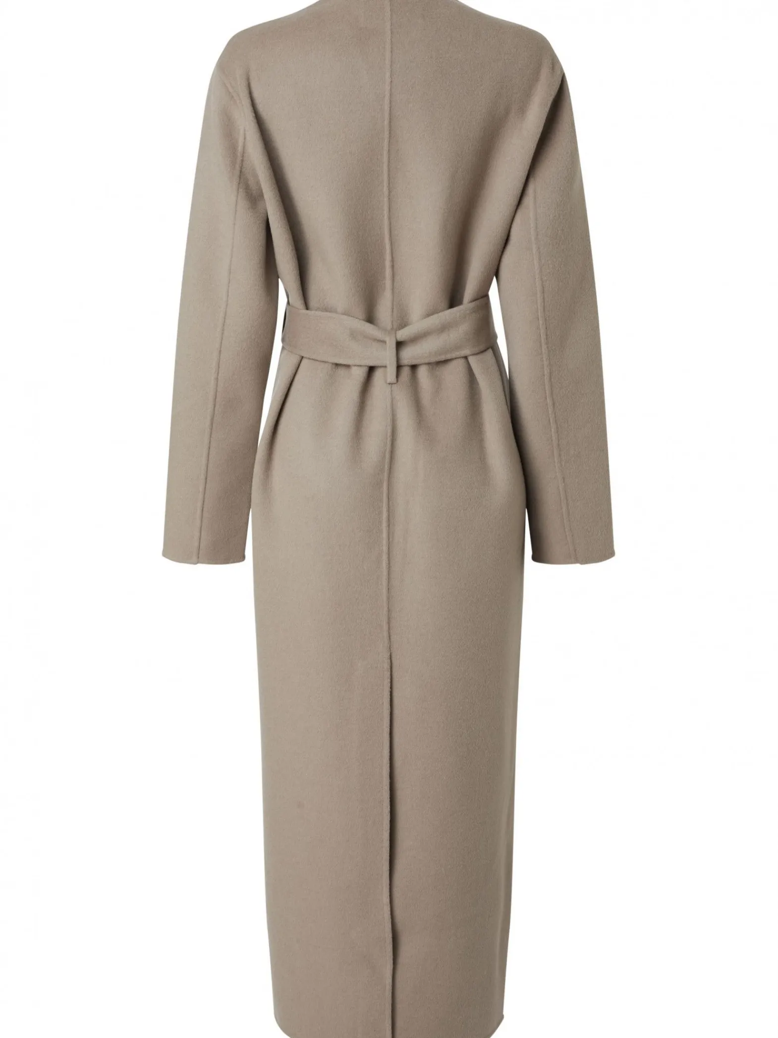 Calvin Klein Kappa Double Faced Wool Maxi Cinder^ Jackor & Kappor