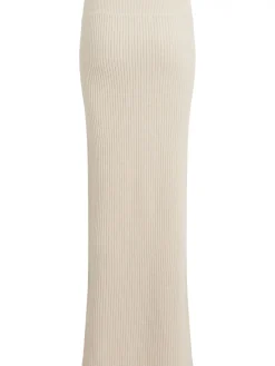 Calvin Klein Kjol Wool Maxi Sandshell^ Kjolar