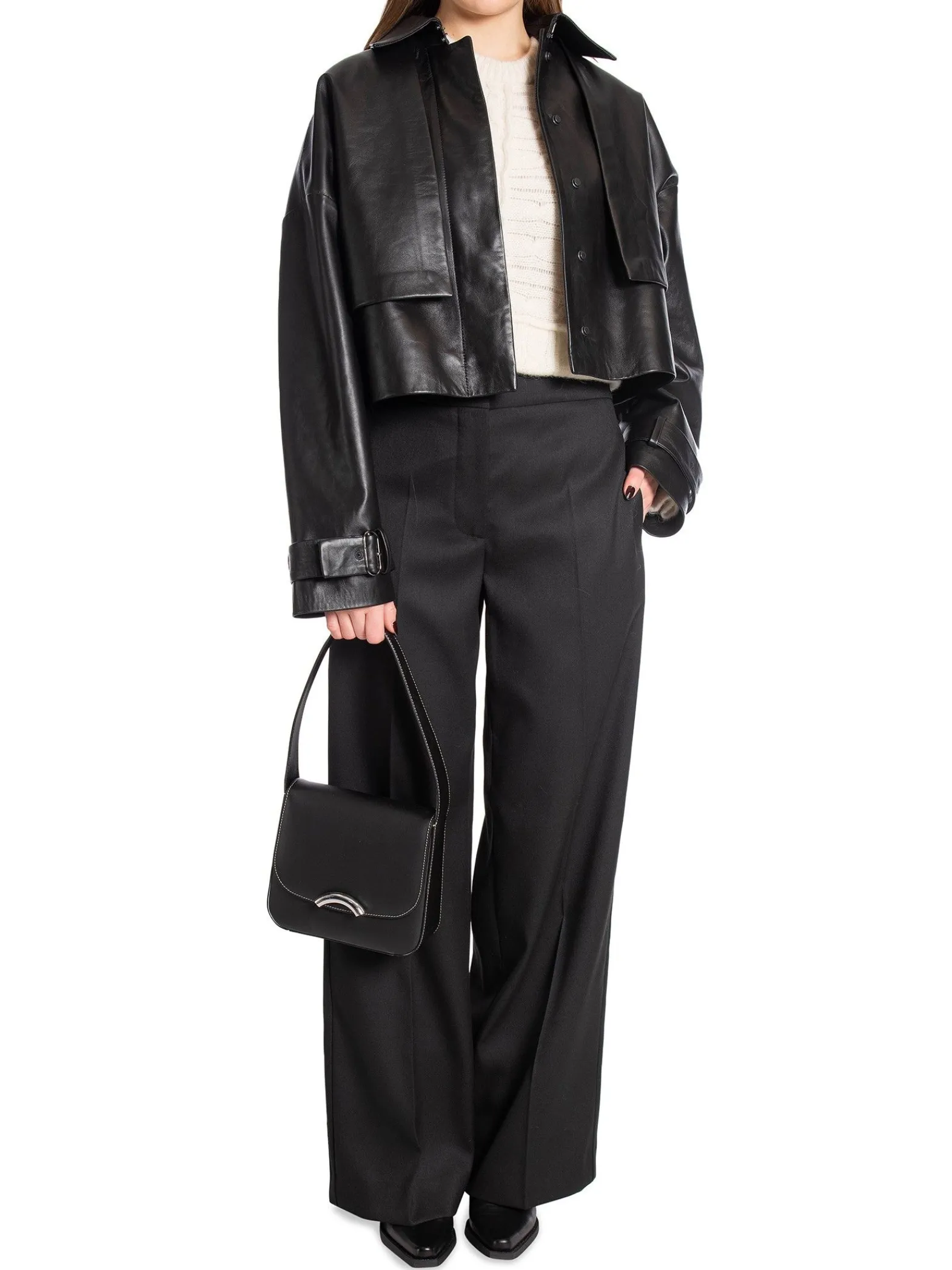Calvin Klein Skinnjacka Cropped Black^ Jackor & Kappor