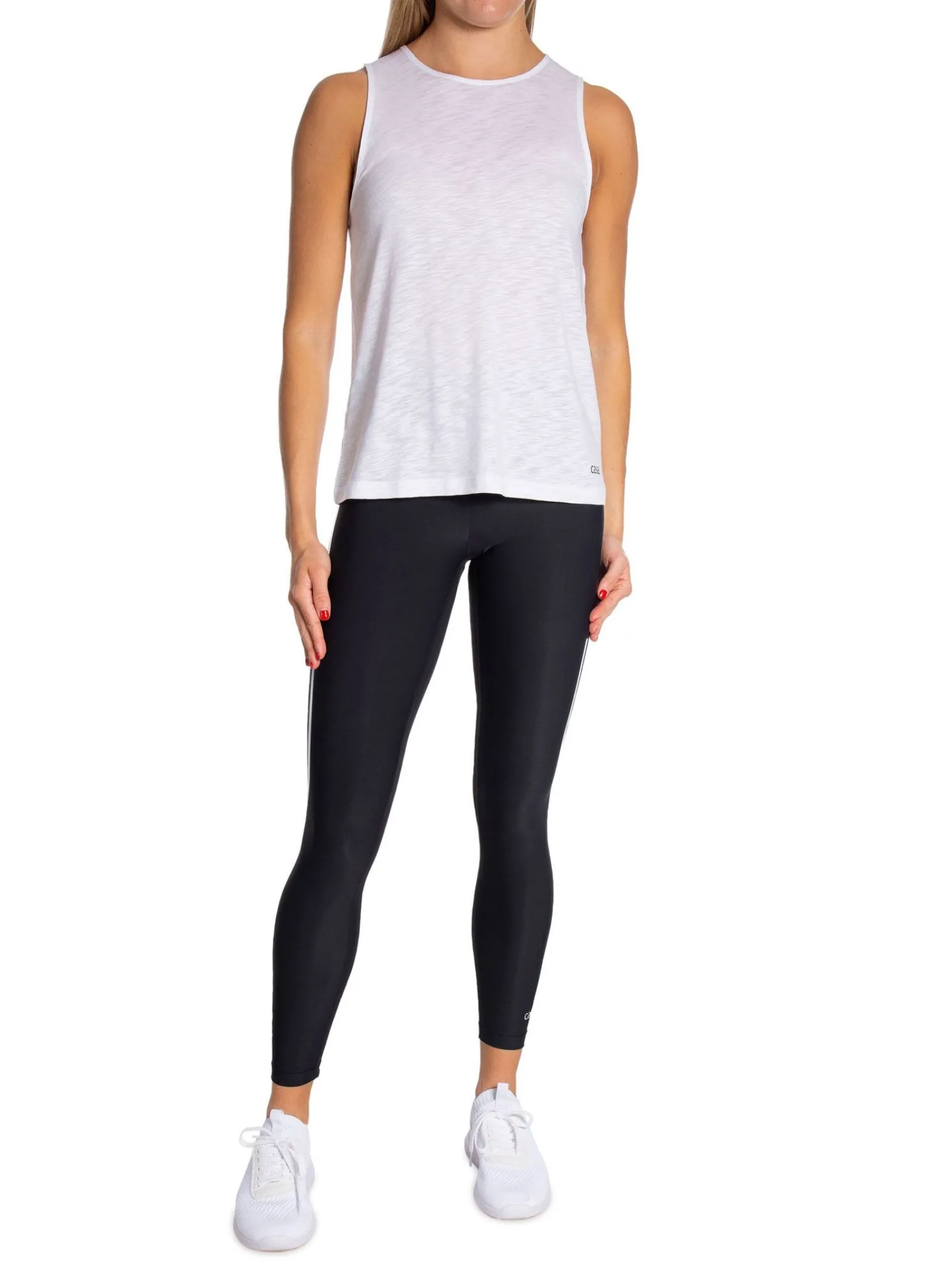 Casall Topp Soft Texture White^ Sport & Träning