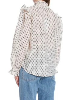 Co´couture Co'Couture Blus Chess Dot Off White^ Skjortor