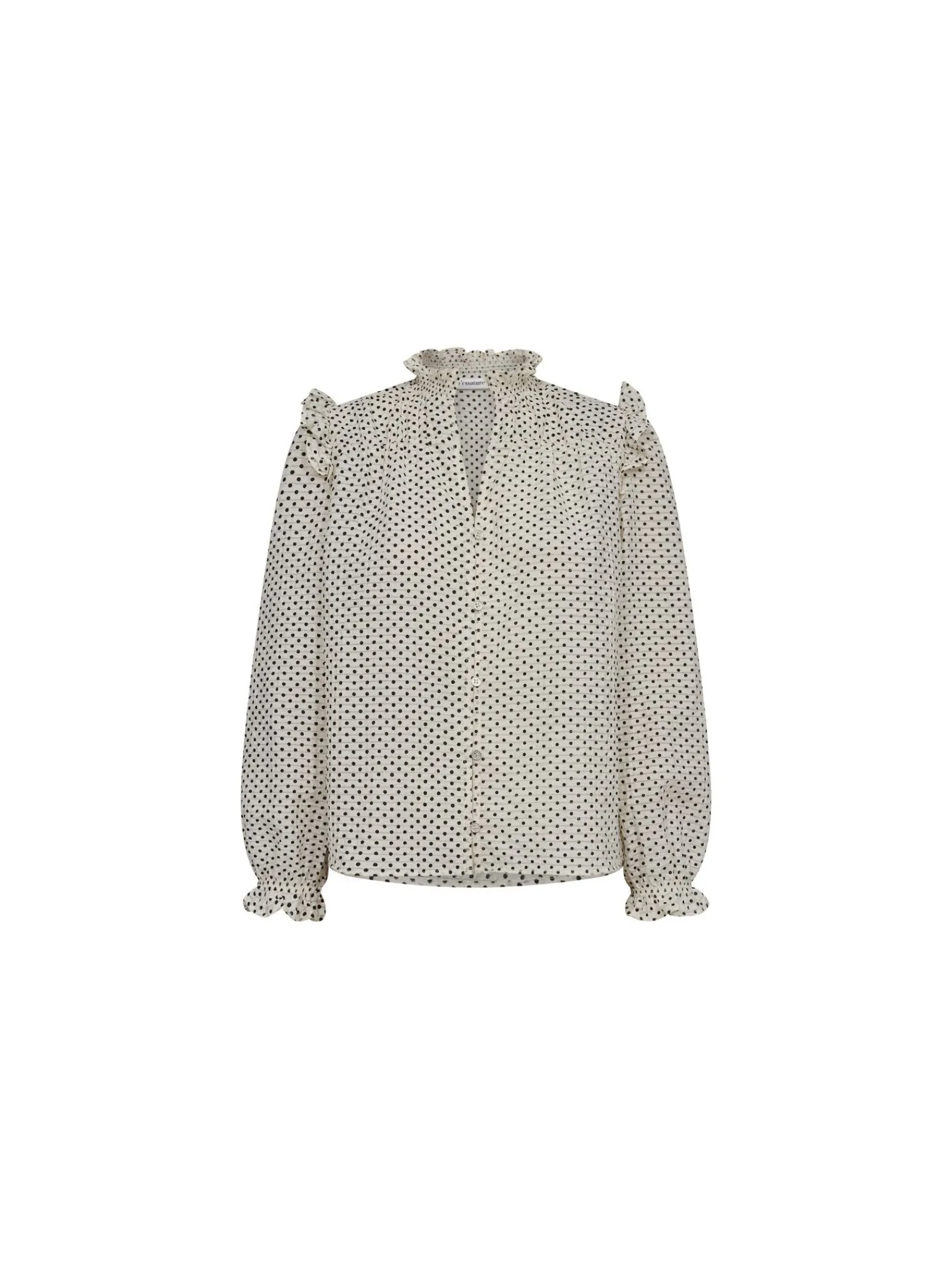 Co´couture Co'Couture Blus Chess Dot Off White^ Skjortor