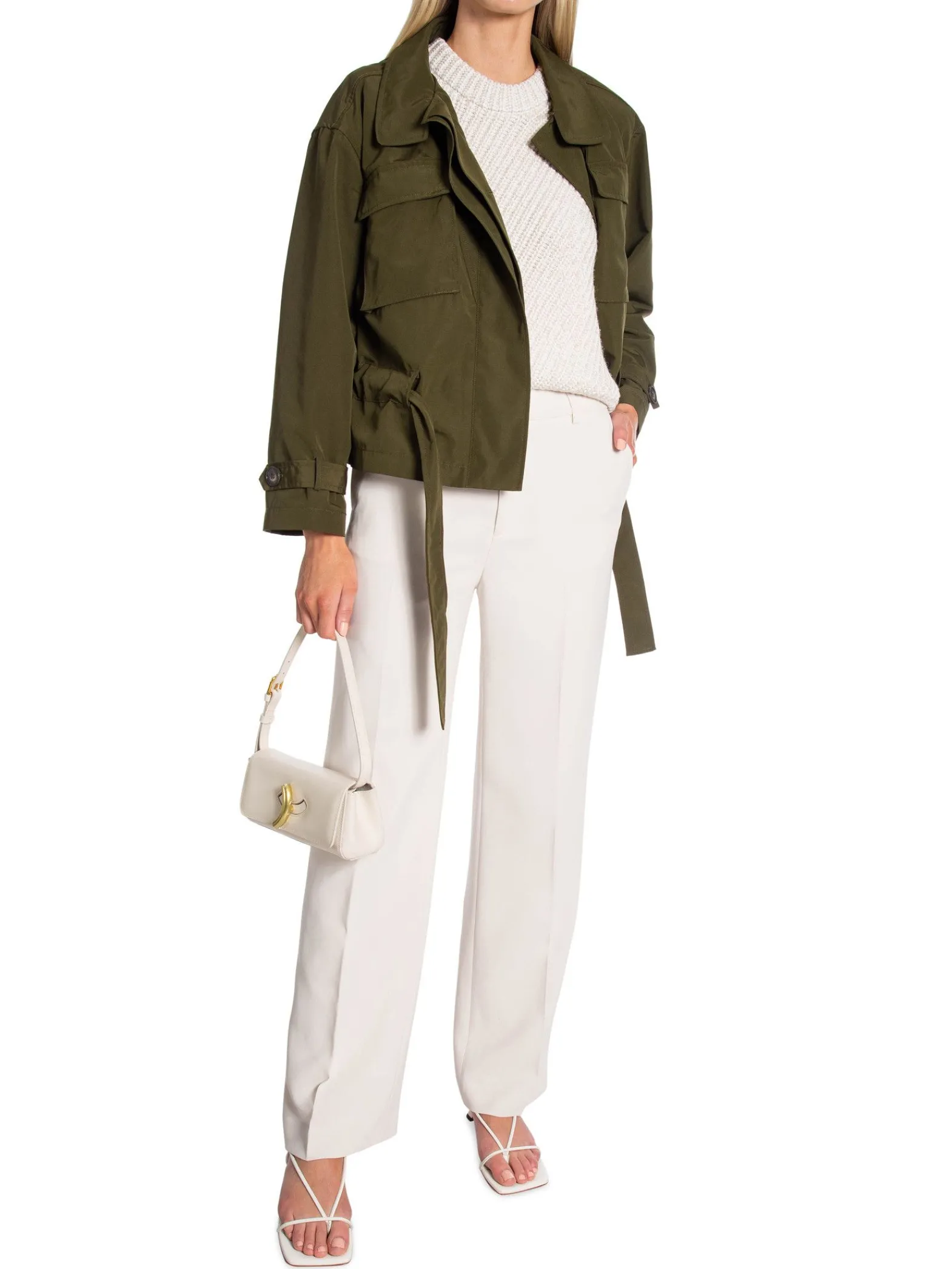 Co´couture Co'Couture Jacka Elba Crop Army^ Jackor & Kappor