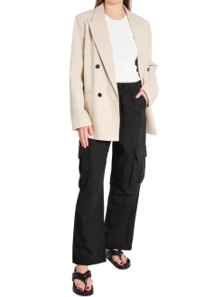Co´couture Kavaj Linen Oversize Bone^ Kavajer