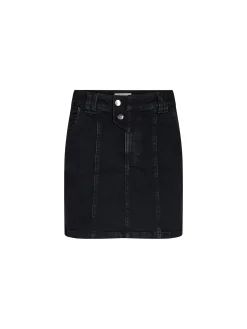 Co´couture Kjol Jolene Denim Black^ Kjolar