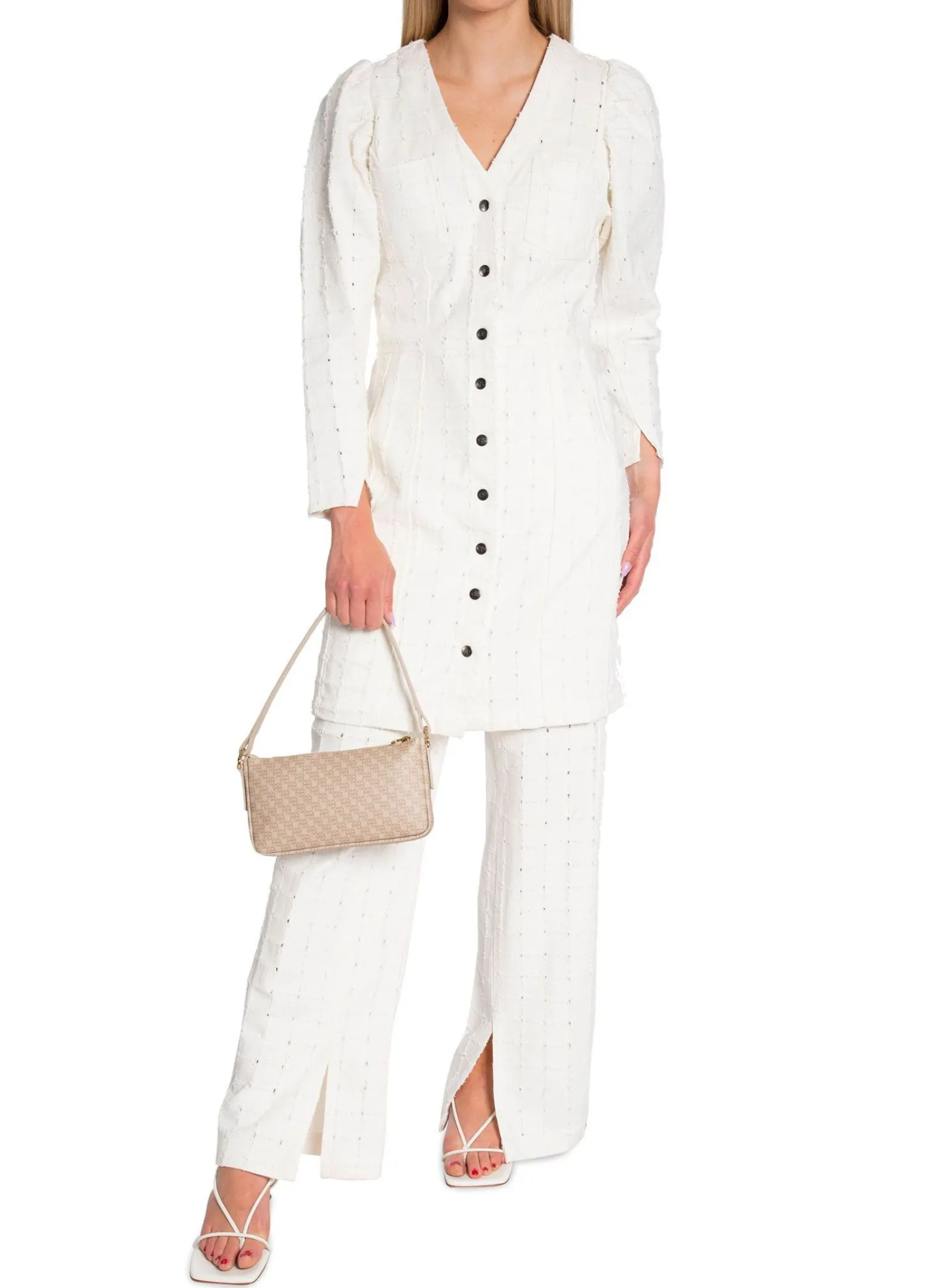 Co´couture Klanning Luna Off Whie^ Klänningar