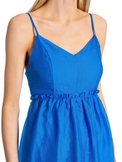 Co´couture Klanning Monique Strap New Blue^ Klänningar