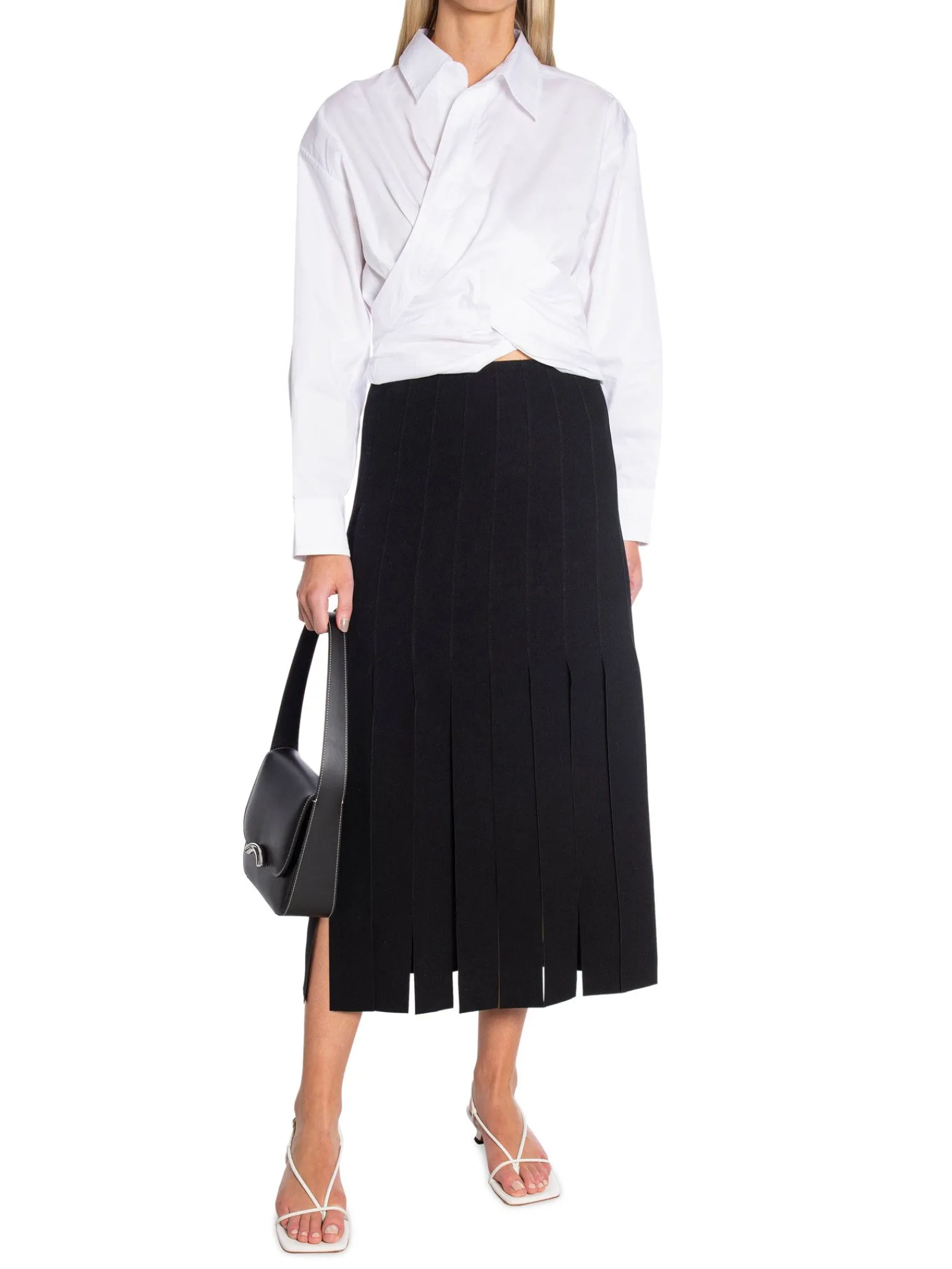 Copenhagen Muse Kjol Tailor Fringed Black^ Kjolar