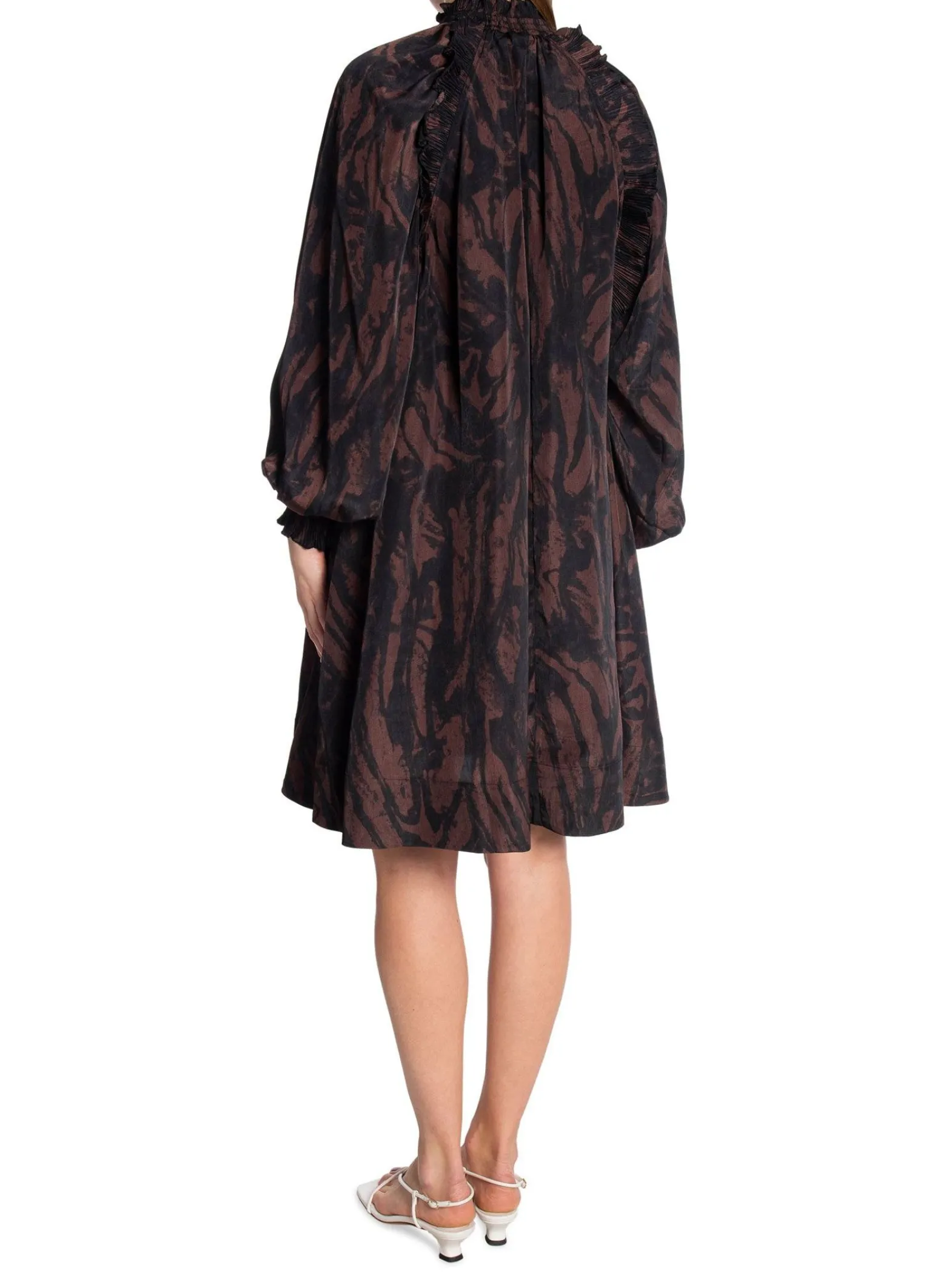 Copenhagen Muse Klanning Frill Black^ Klänningar