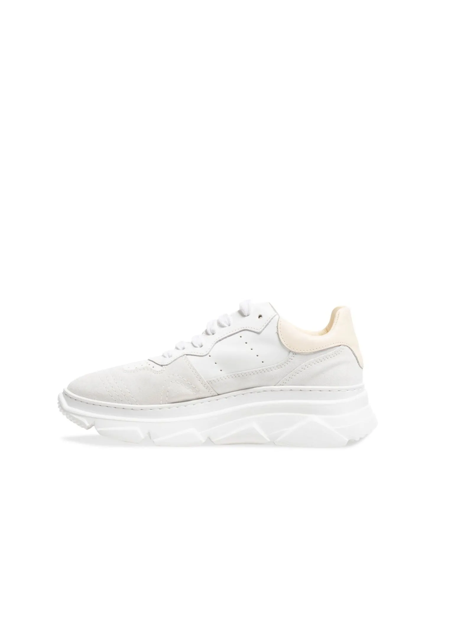 Copenhagen Studios Sneaker Material Mix White/Butter^ Sneakers