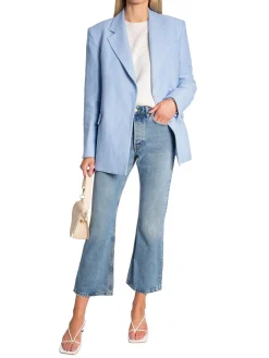Dagmar Kavaj Classic Linen Celeste^ Kavajer