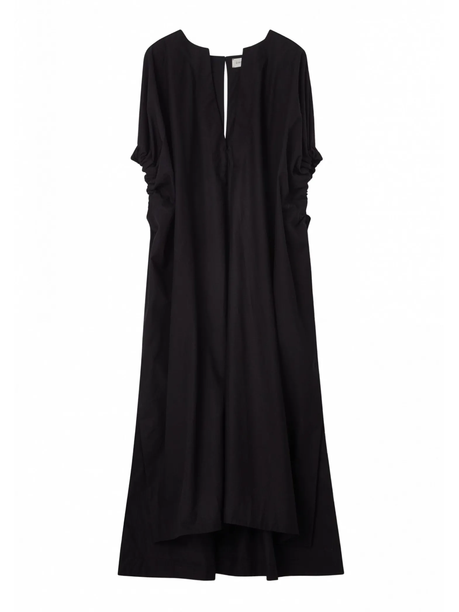 Dagmar Klanning Rouched Dress Black^ Klänningar