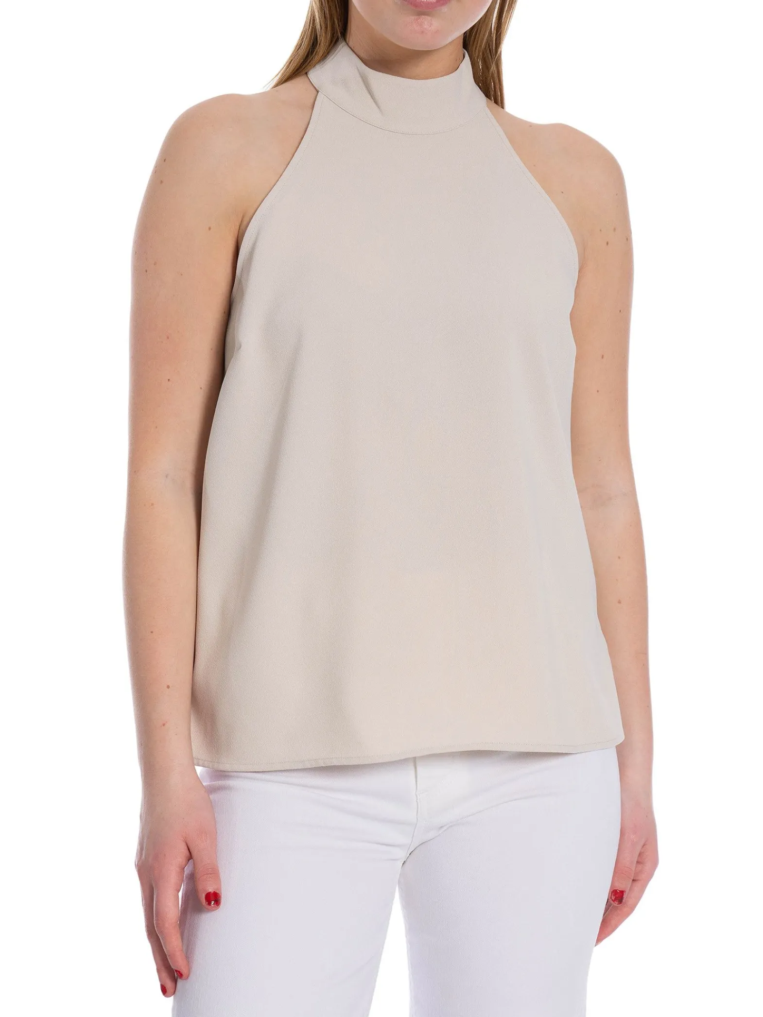 DANTE6 Topp Mickey Halter Whisper Chalk^ Toppar