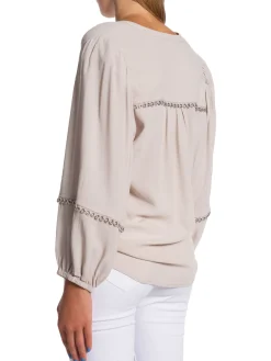 DANTE6 Topp Vale Eyelet Detailedice Grey^ Blusar