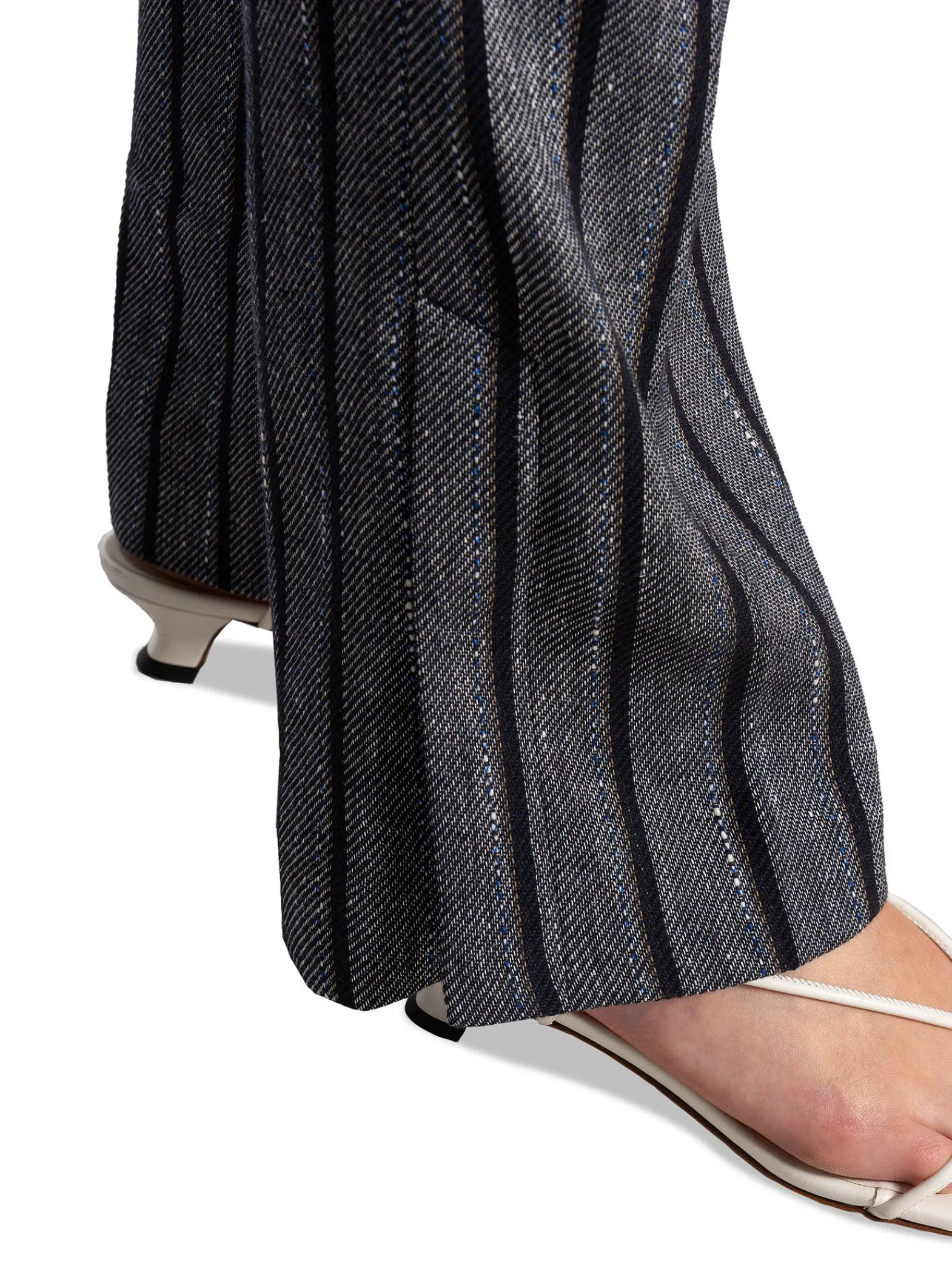 DAY Byxa Ally Cotton Blend Stripe Black^ Byxor