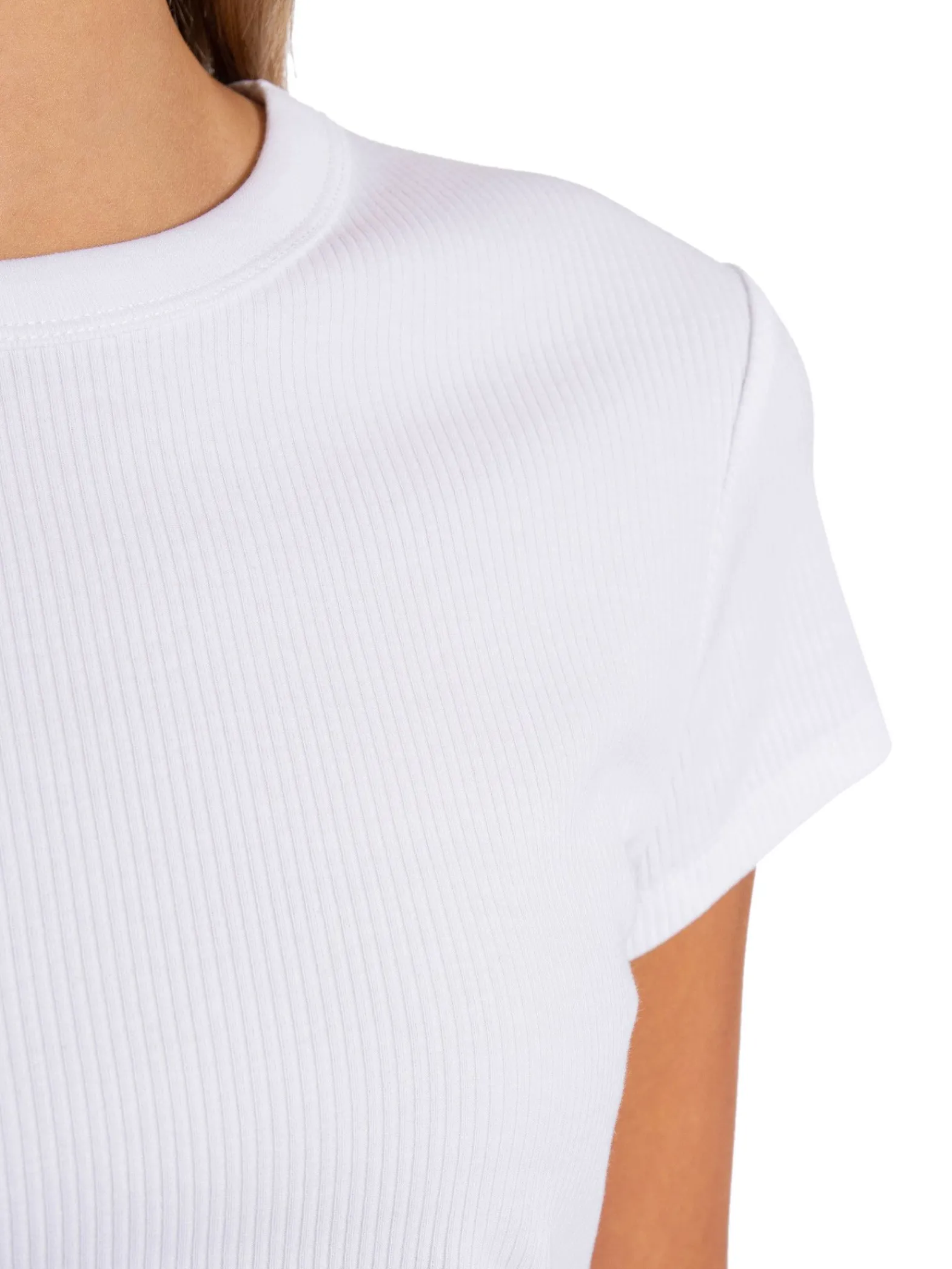 Filippa K Topp Fine Rib White^ Toppar