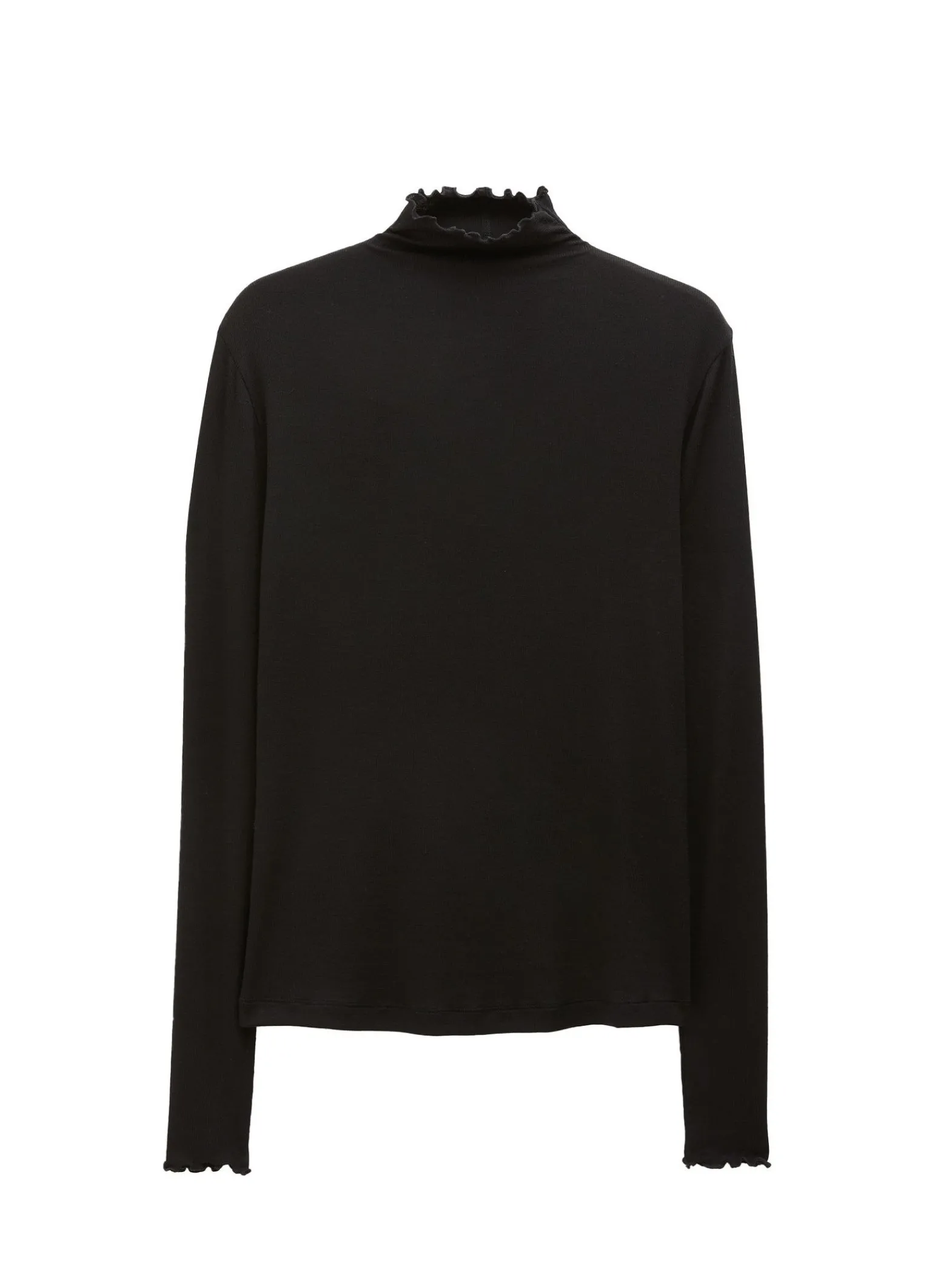 Filippa K Topp Sheer Wool Mock Black^ Tröjor & Koftor