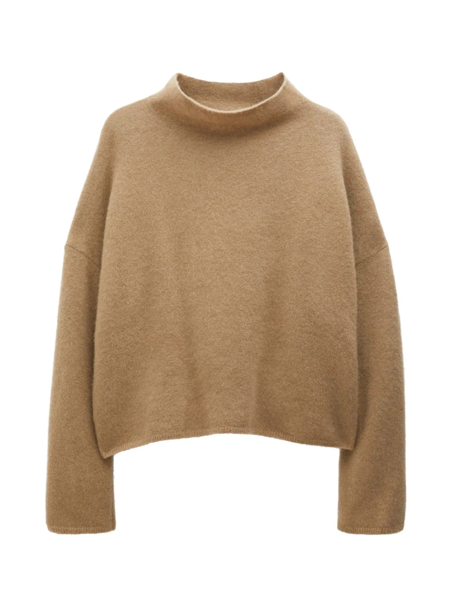 Filippa K Troja Mika Yak Funnelneck Taupe^ Tröjor & Koftor
