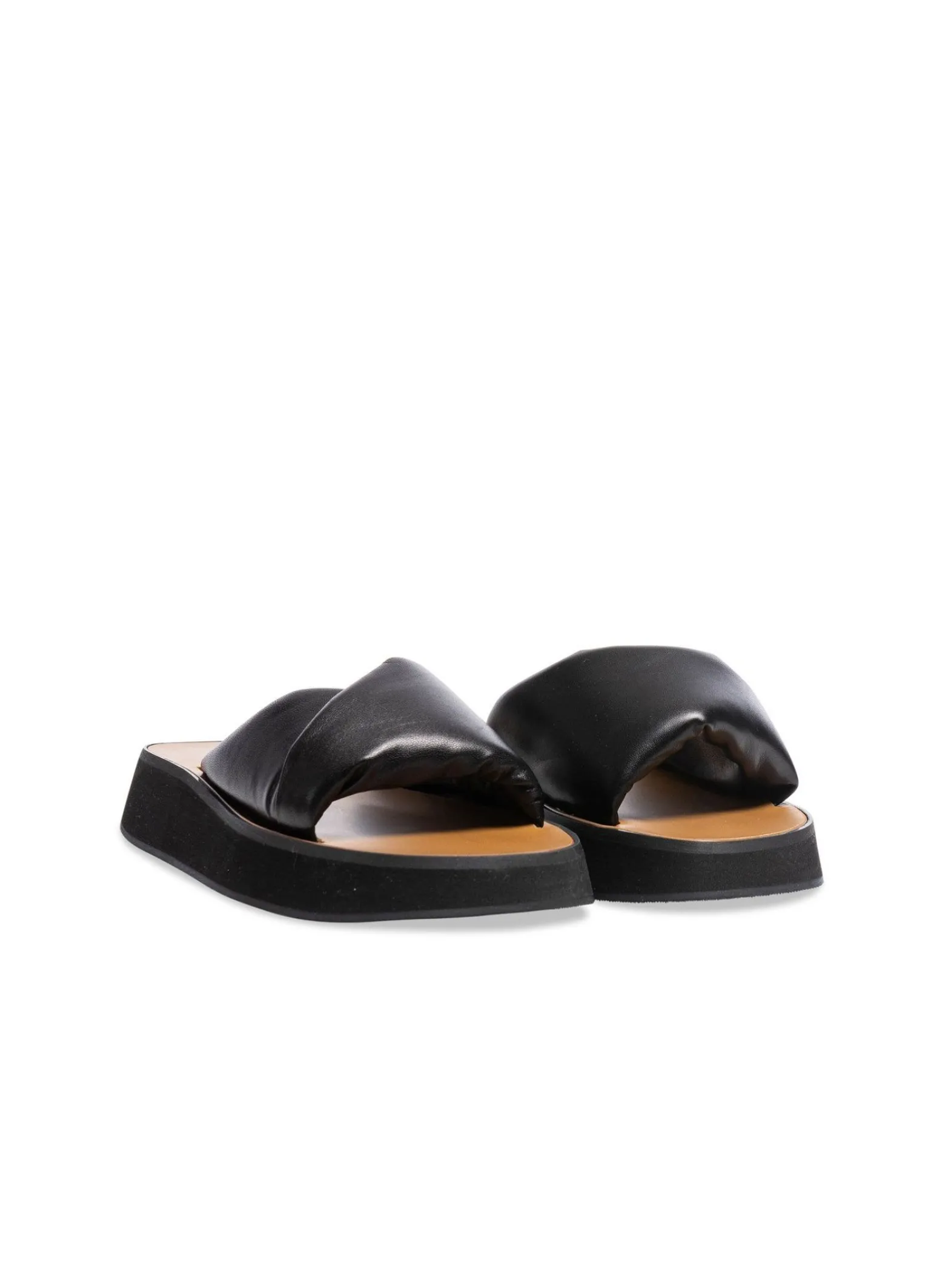 Flattered Sandal Bea Black Leather^ Sandaler